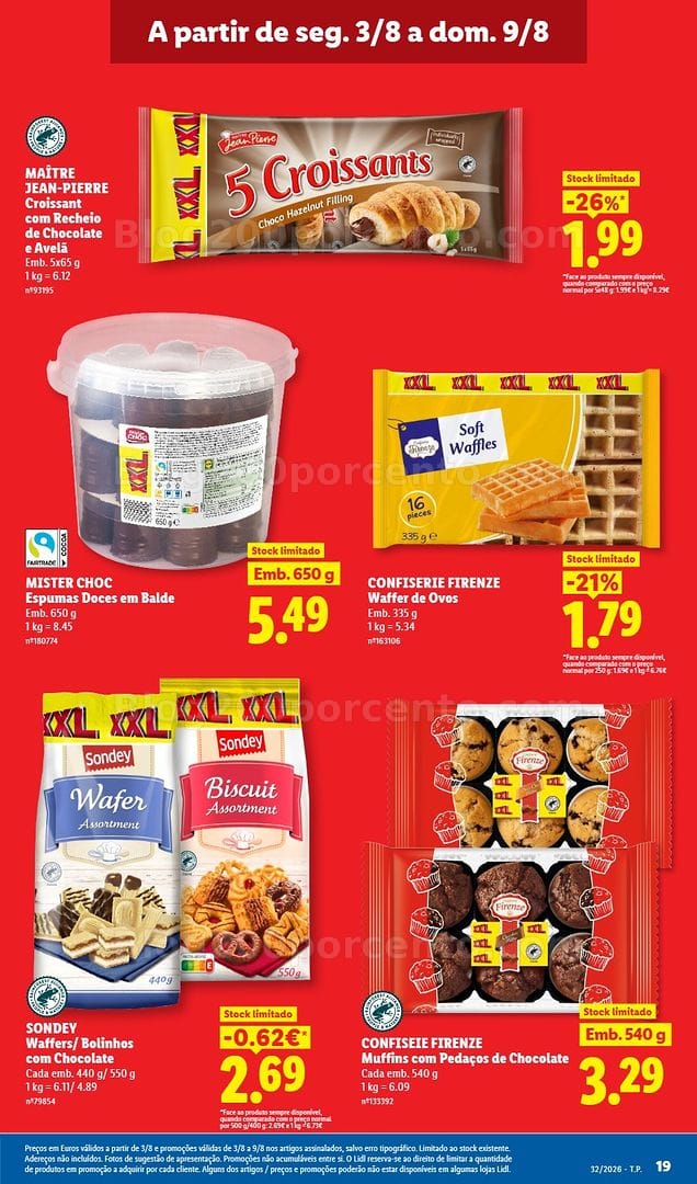 Antevisão Folheto LIDL Promoções de 3 a 9 agosto - Edição Digital