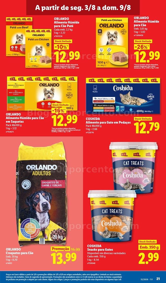 Antevisão Folheto LIDL Promoções de 3 a 9 agosto - Edição Digital