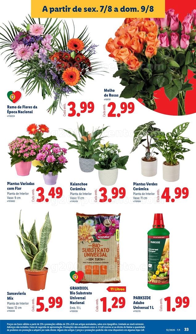 Antevisão Folheto LIDL Promoções de 3 a 9 agosto - Edição Digital