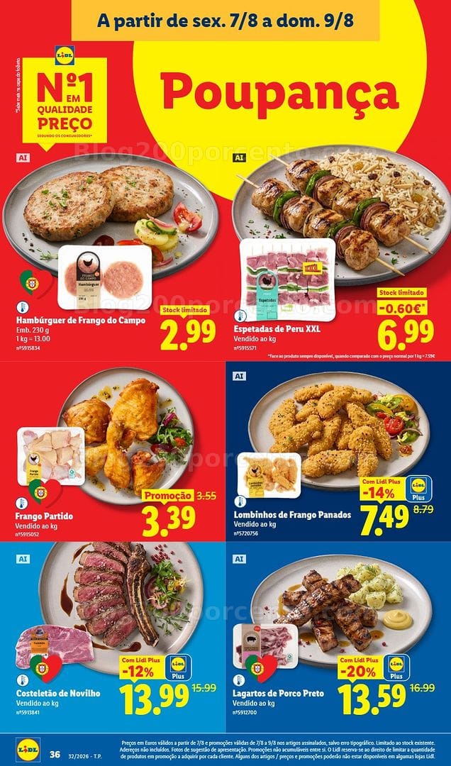 Antevisão Folheto LIDL Promoções de 3 a 9 agosto - Edição Digital