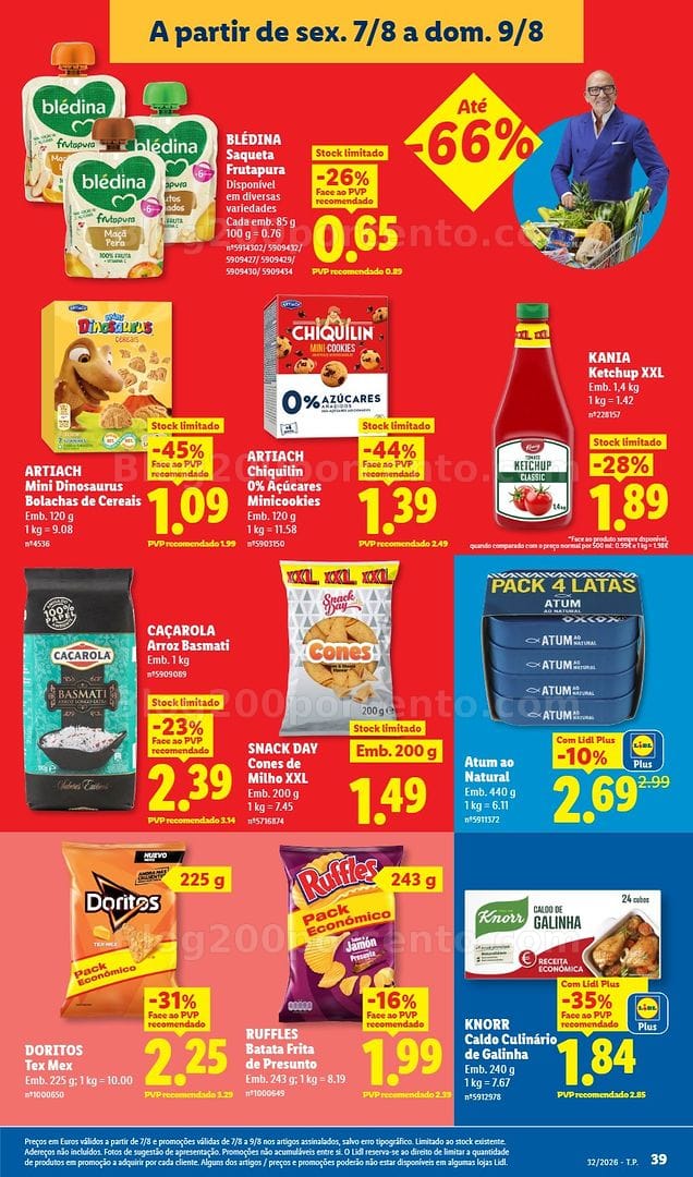 Antevisão Folheto LIDL Promoções de 3 a 9 agosto - Edição Digital
