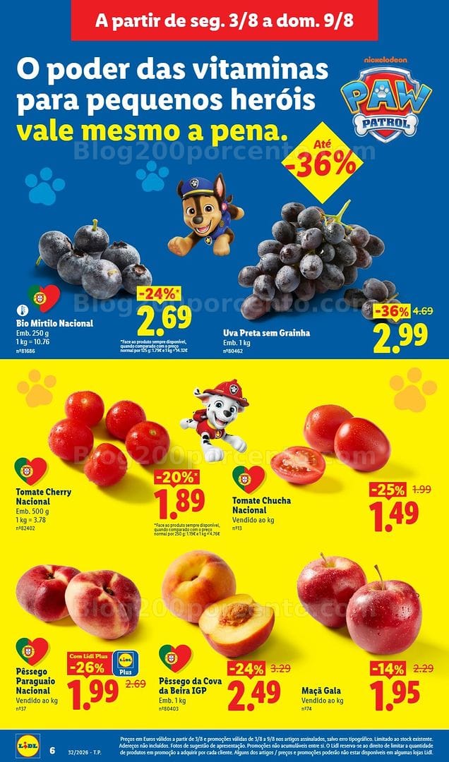 Antevisão Folheto LIDL Promoções de 3 a 9 agosto - Edição Digital