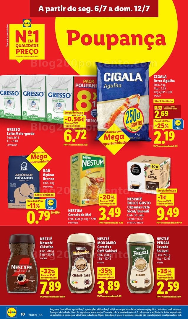 Antevisão Folheto LIDL Promoções de 6 a 12 julho - Edição Digital