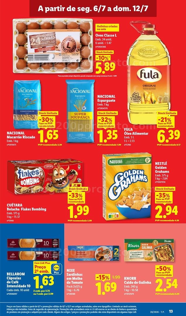 Antevisão Folheto LIDL Promoções de 6 a 12 julho - Edição Digital
