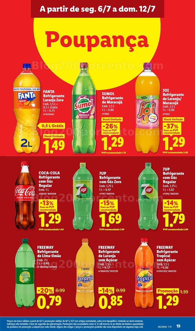 Antevisão Folheto LIDL Promoções de 6 a 12 julho - Edição Digital
