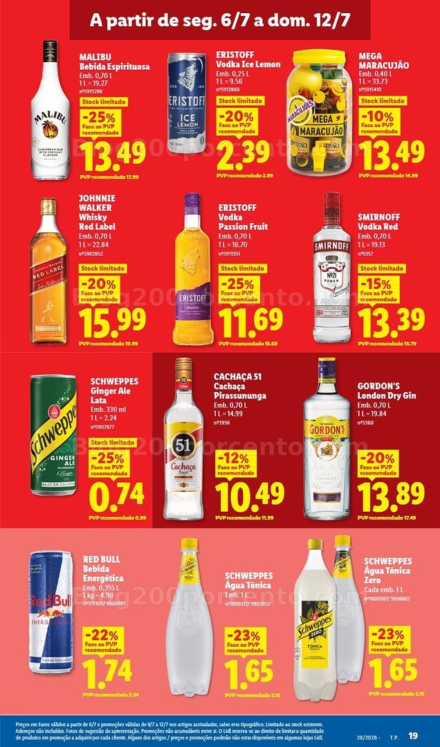 Antevisão Folheto LIDL Promoções de 6 a 12 julho - Edição Digital