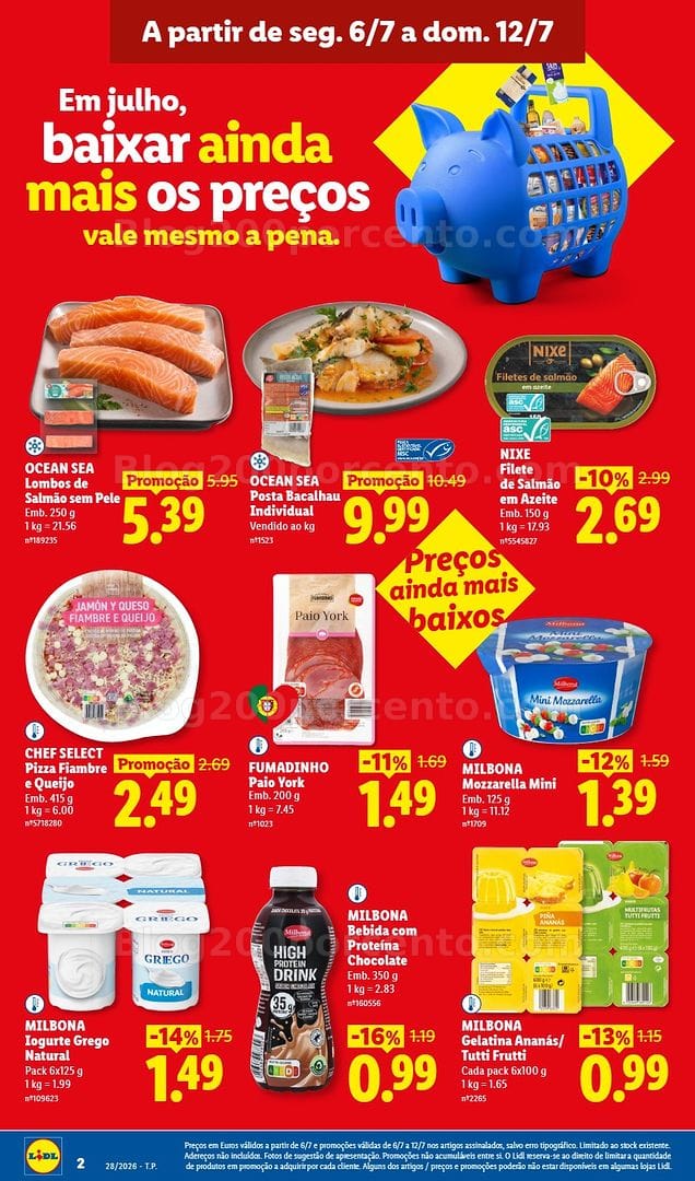 Antevisão Folheto LIDL Promoções de 6 a 12 julho - Edição Digital