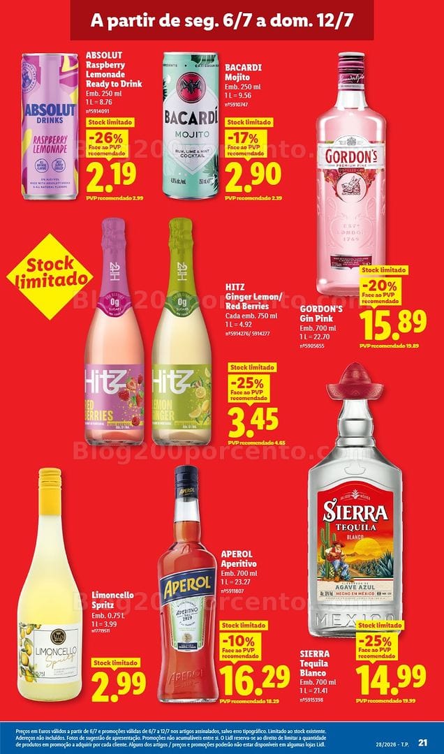 Antevisão Folheto LIDL Promoções de 6 a 12 julho - Edição Digital