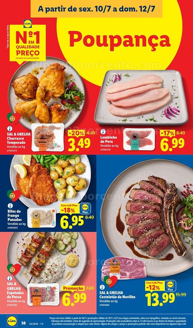 Antevisão Folheto LIDL Promoções de 6 a 12 julho - Edição Digital