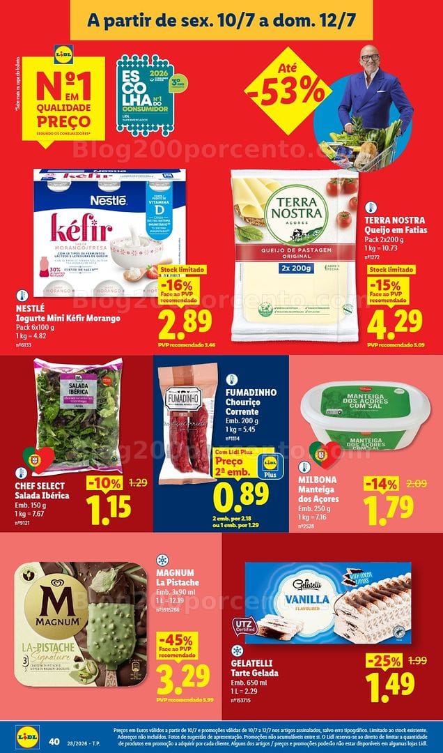 Antevisão Folheto LIDL Promoções de 6 a 12 julho - Edição Digital