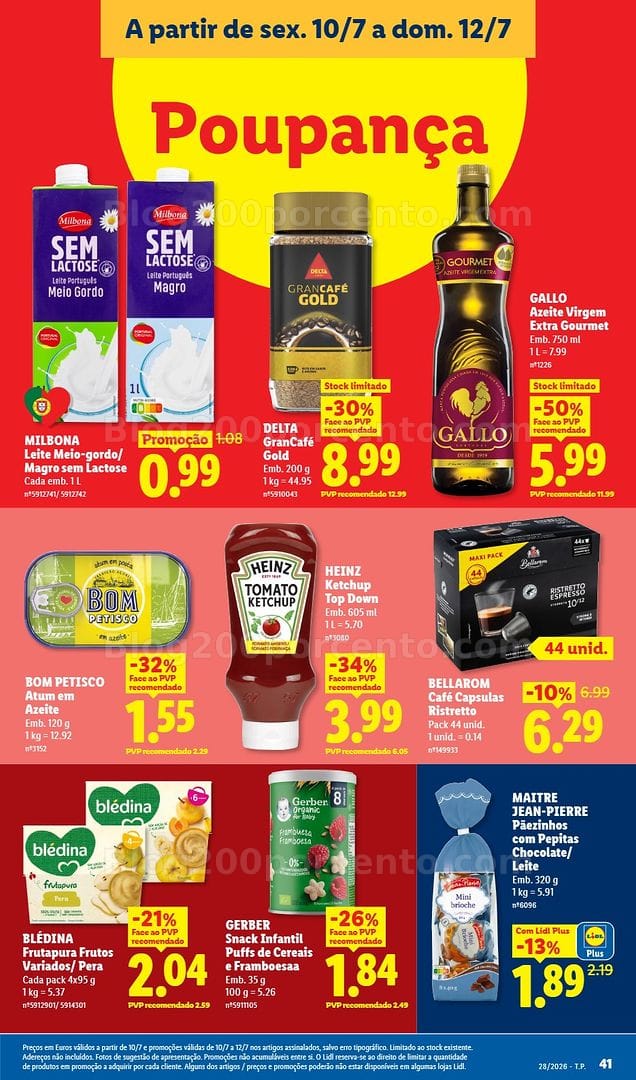 Antevisão Folheto LIDL Promoções de 6 a 12 julho - Edição Digital