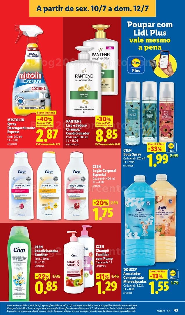 Antevisão Folheto LIDL Promoções de 6 a 12 julho - Edição Digital