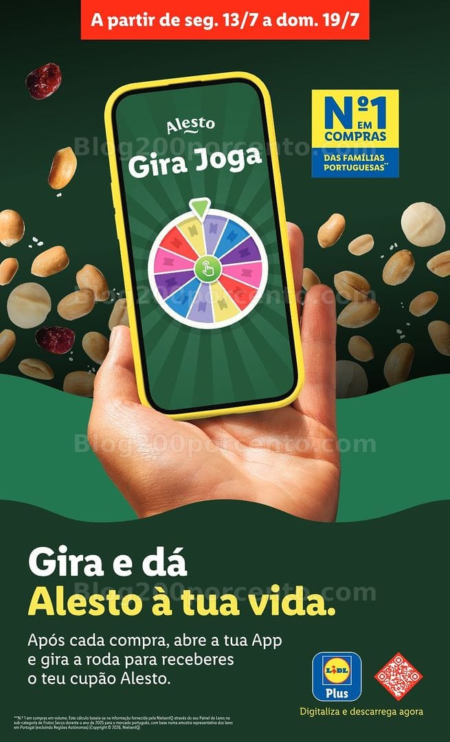 Antevisão Folheto LIDL Promoções de 13 a 19 julho