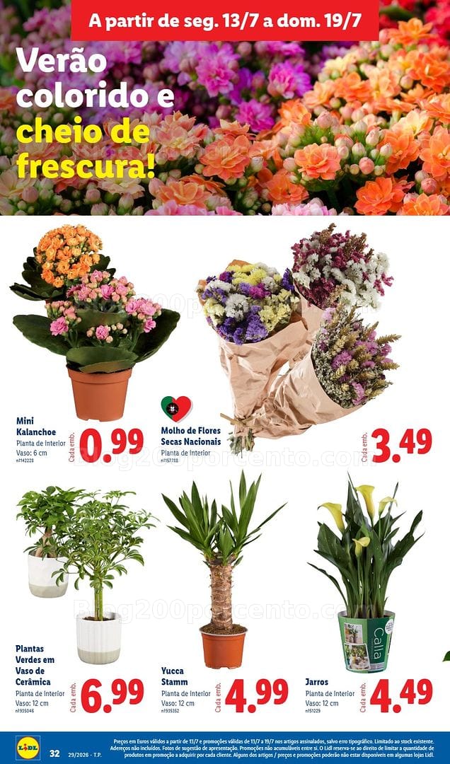Antevisão Folheto LIDL Promoções de 13 a 19 julho
