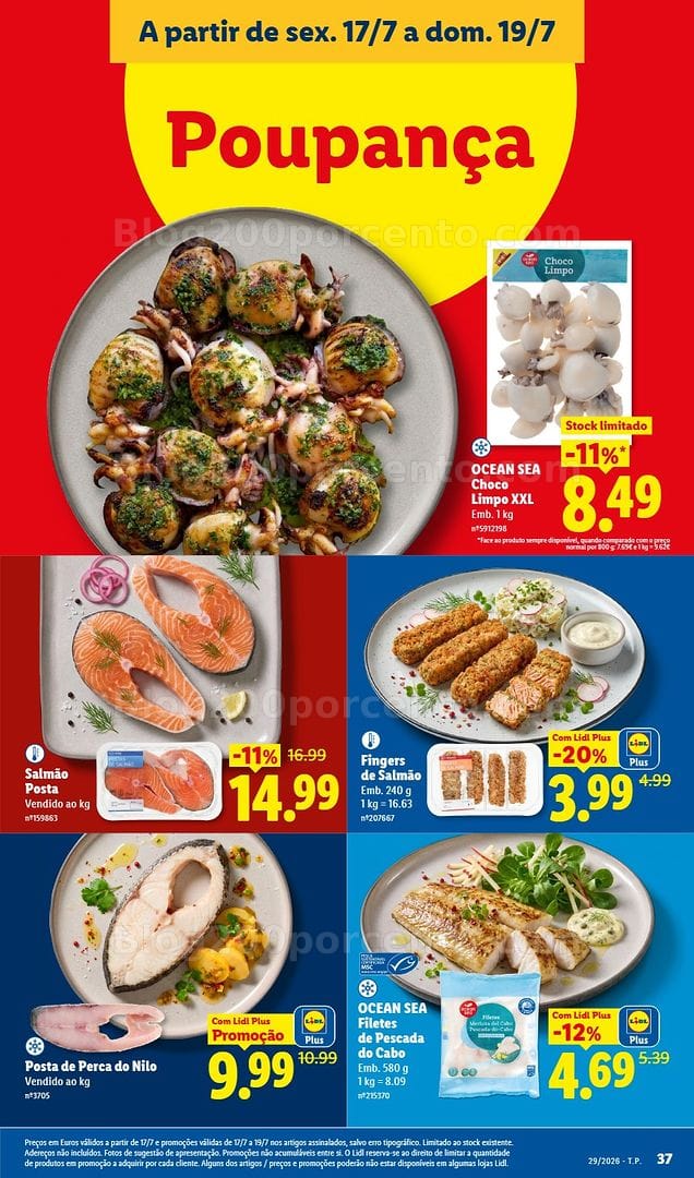 Antevisão Folheto LIDL Promoções de 13 a 19 julho