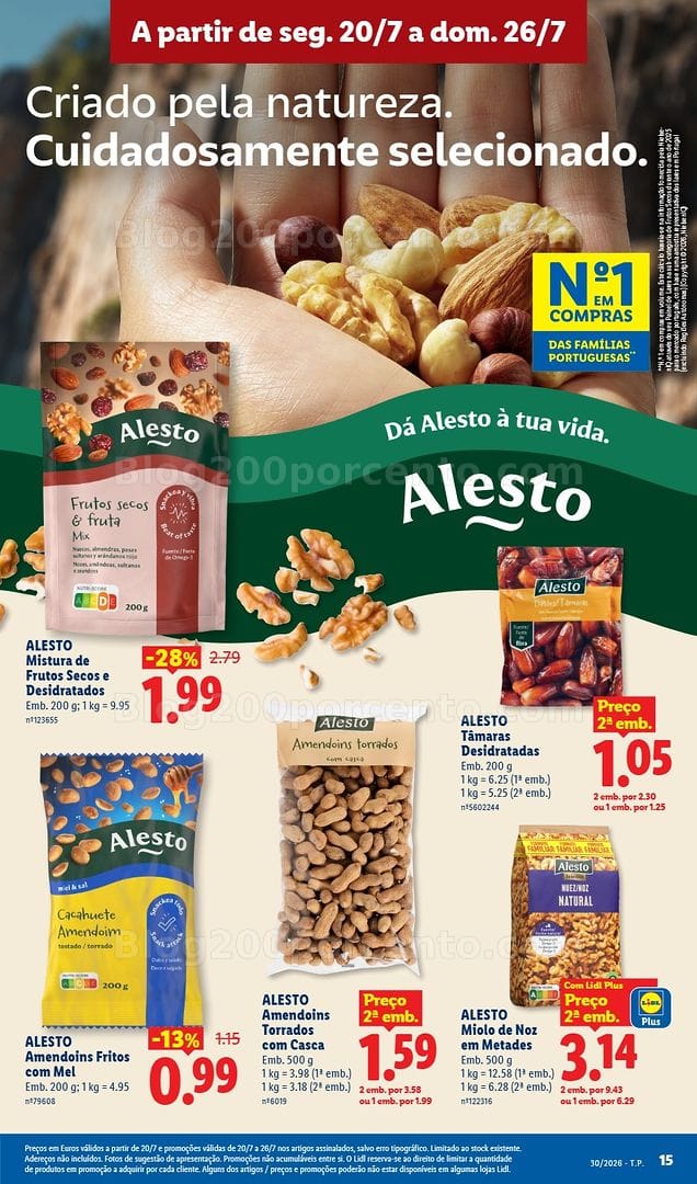 Antevisão Folheto LIDL Promoções de 20 a 26 julho