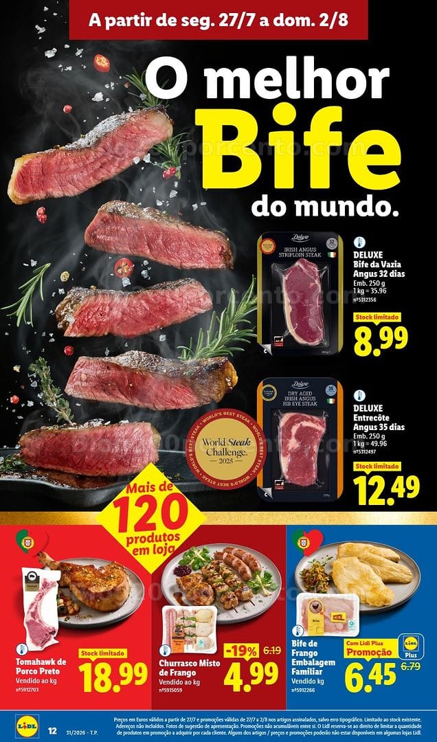Antevisão Folheto LIDL Promoções de 27 julho a 2 agosto