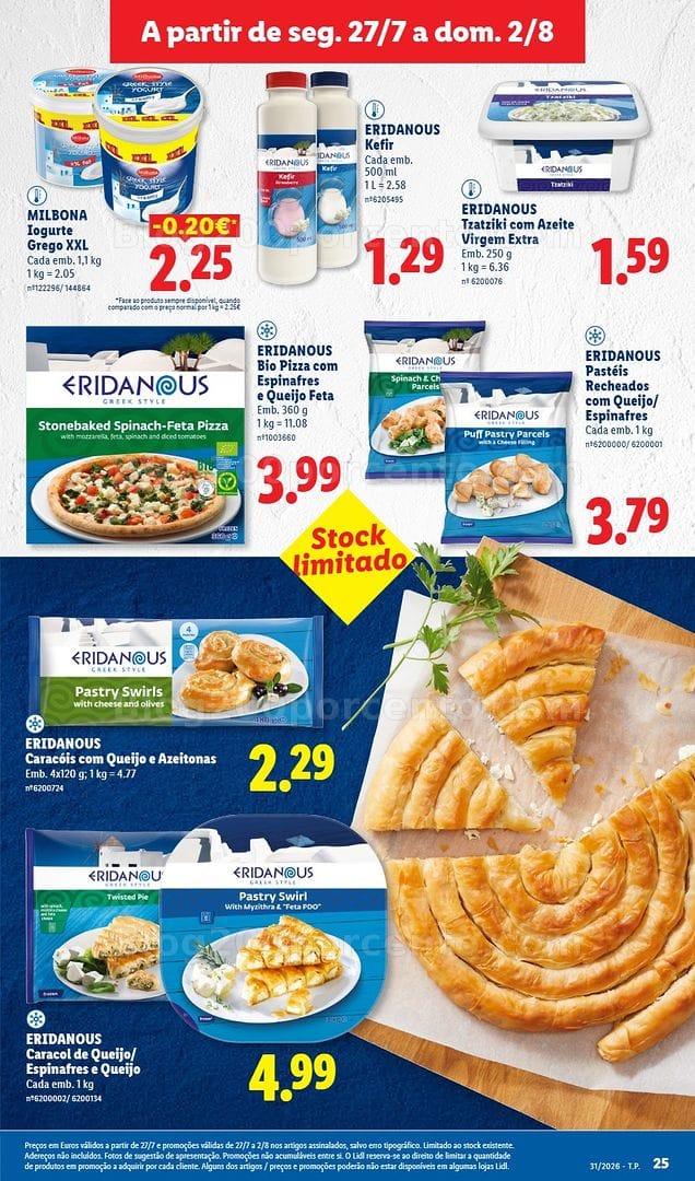 Antevisão Folheto LIDL Promoções de 27 julho a 2 agosto