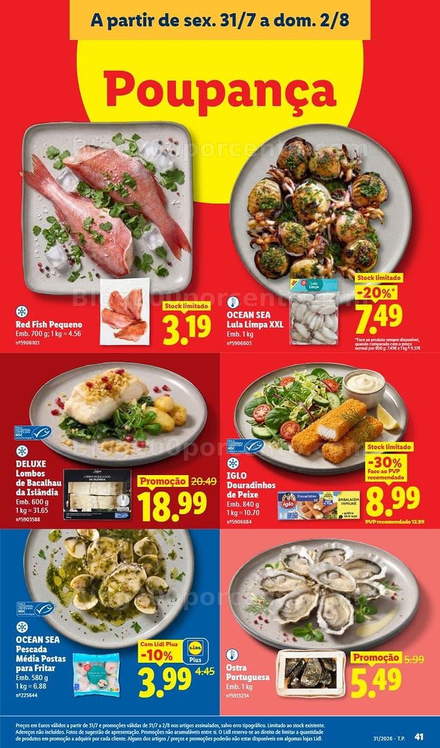 Antevisão Folheto LIDL Promoções de 27 julho a 2 agosto