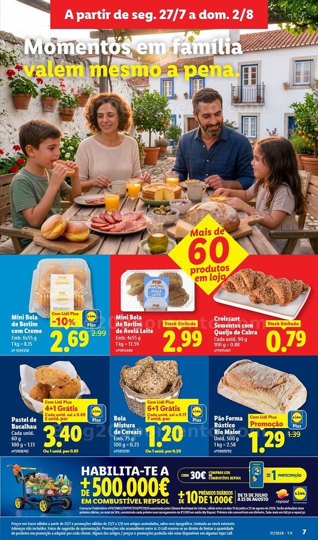 Antevisão Folheto LIDL Promoções de 27 julho a 2 agosto