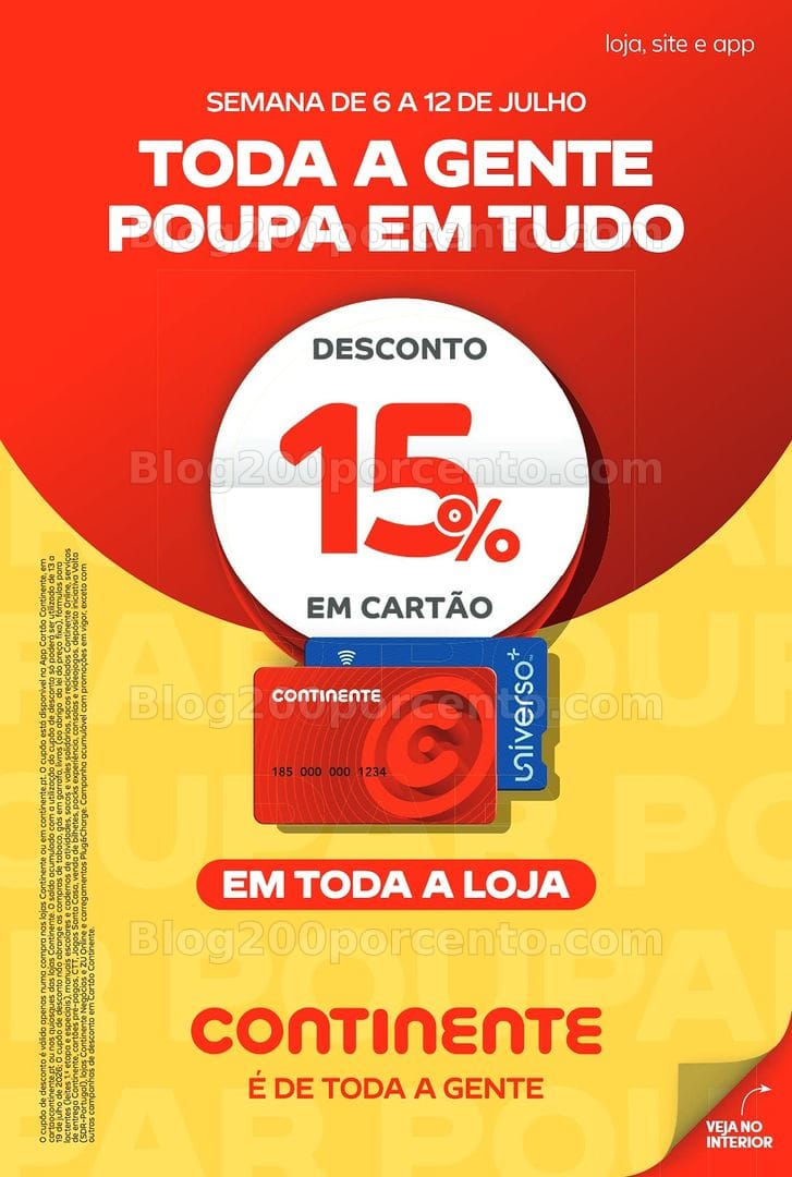 Antevisão Folheto CONTINENTE Bom Dia Promoções de 7 a 13 julho