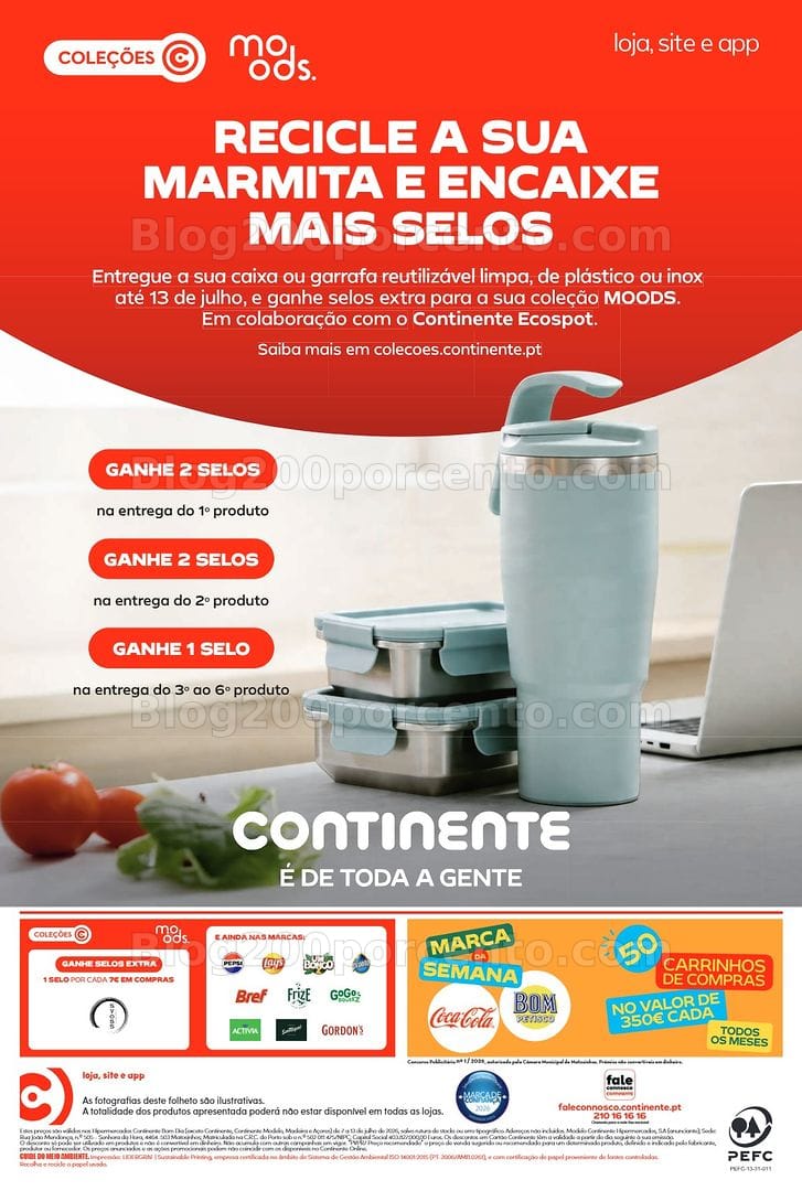 Antevisão Folheto CONTINENTE Bom Dia Promoções de 7 a 13 julho