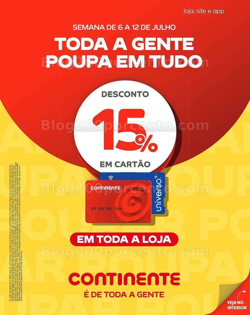 Antevisão Folheto CONTINENTE Madeira Promoções de 7 a 13 julho
