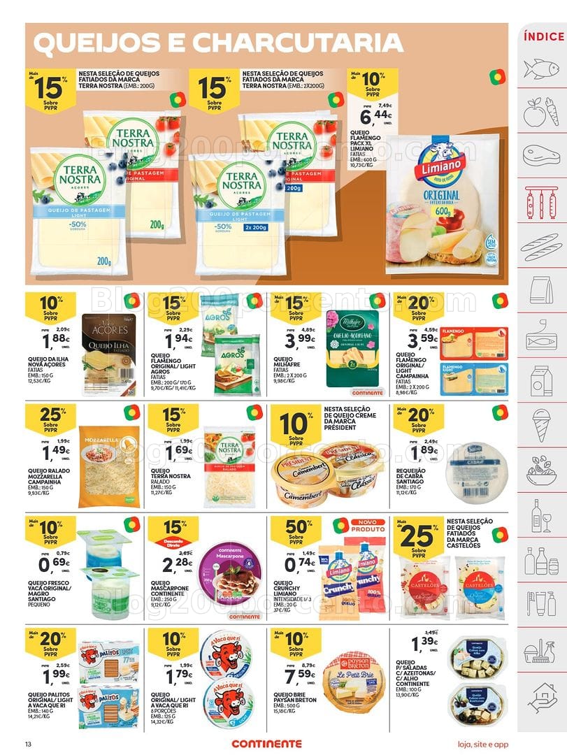 Antevisão Folheto CONTINENTE Promoções de 7 a 13 julho - Edição Digital