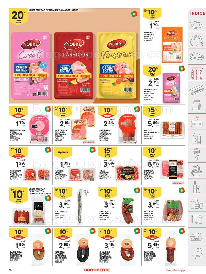 Antevisão Folheto CONTINENTE Promoções de 7 a 13 julho - Edição Digital