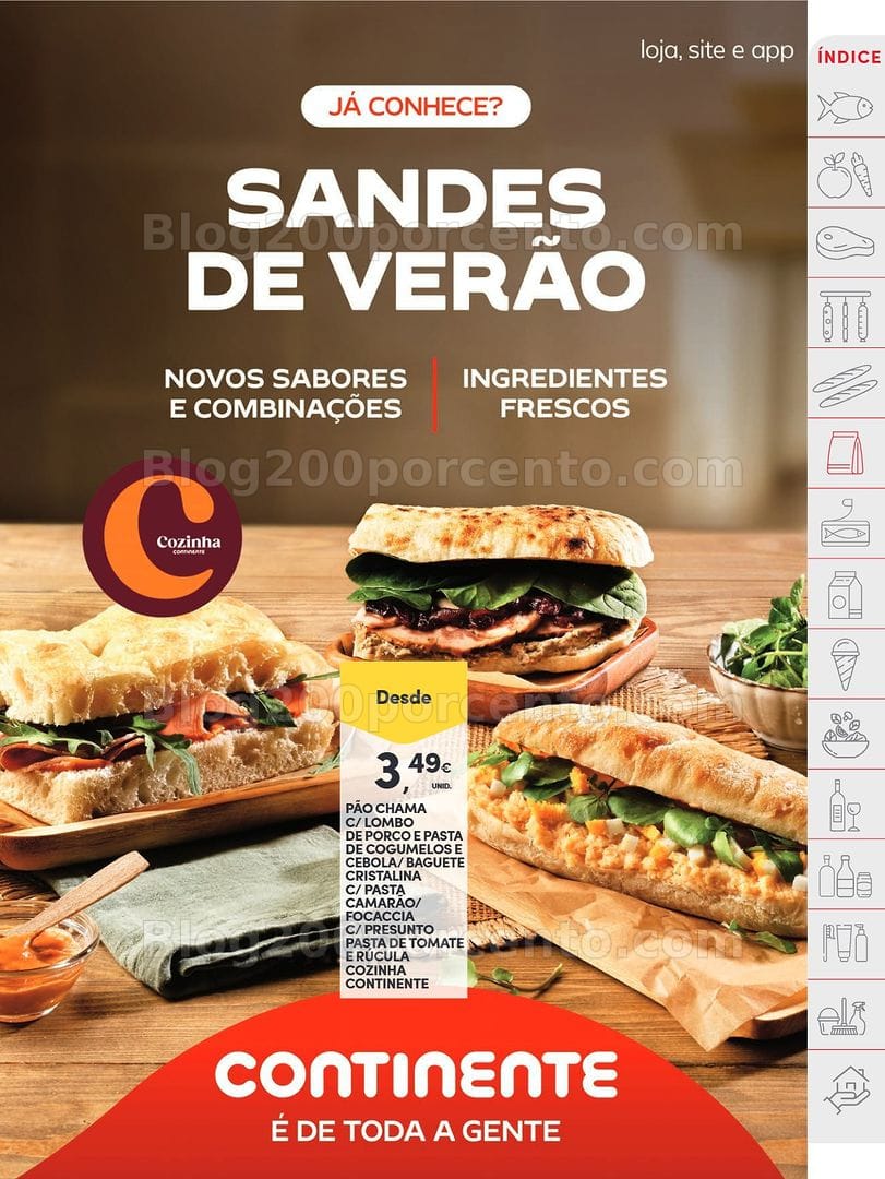 Antevisão Folheto CONTINENTE Promoções de 7 a 13 julho - Edição Digital