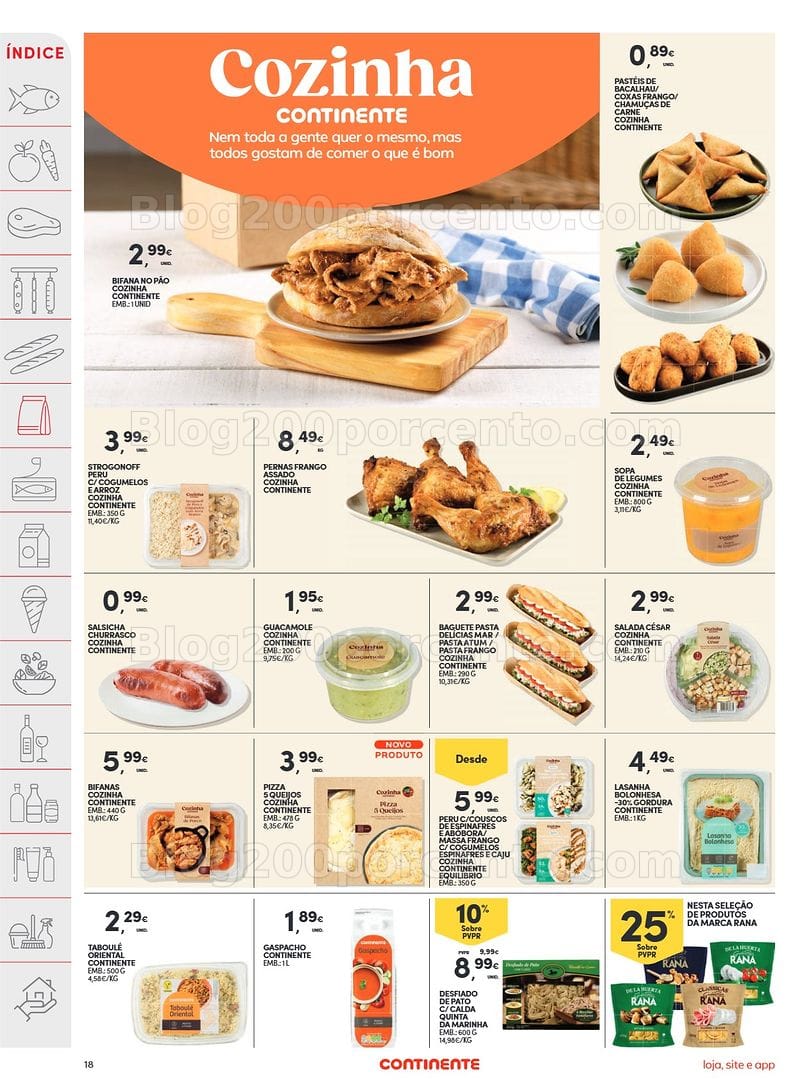 Antevisão Folheto CONTINENTE Promoções de 7 a 13 julho - Edição Digital