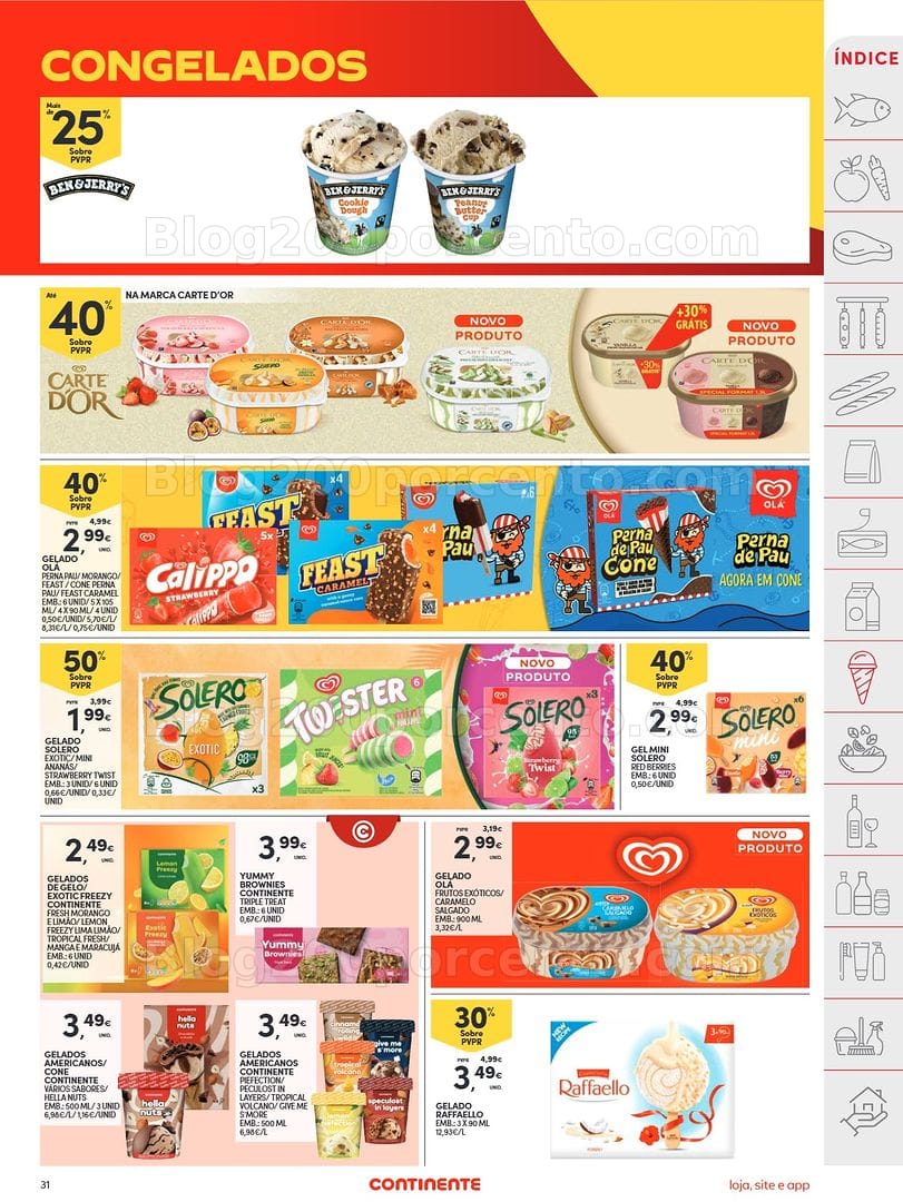 Antevisão Folheto CONTINENTE Promoções de 7 a 13 julho - Edição Digital