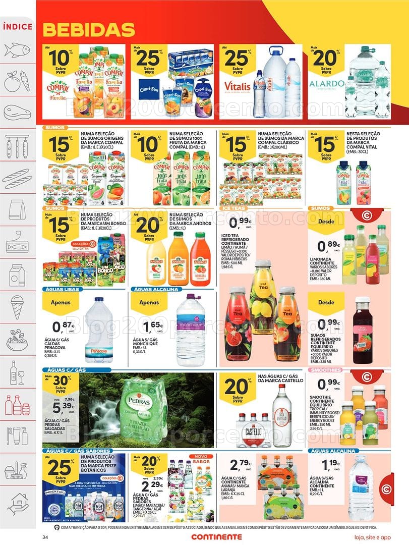 Antevisão Folheto CONTINENTE Promoções de 7 a 13 julho - Edição Digital