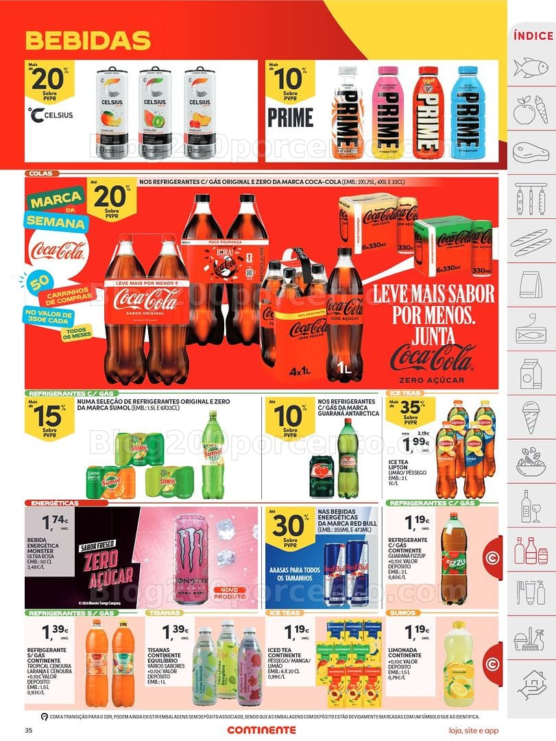 Antevisão Folheto CONTINENTE Promoções de 7 a 13 julho - Edição Digital