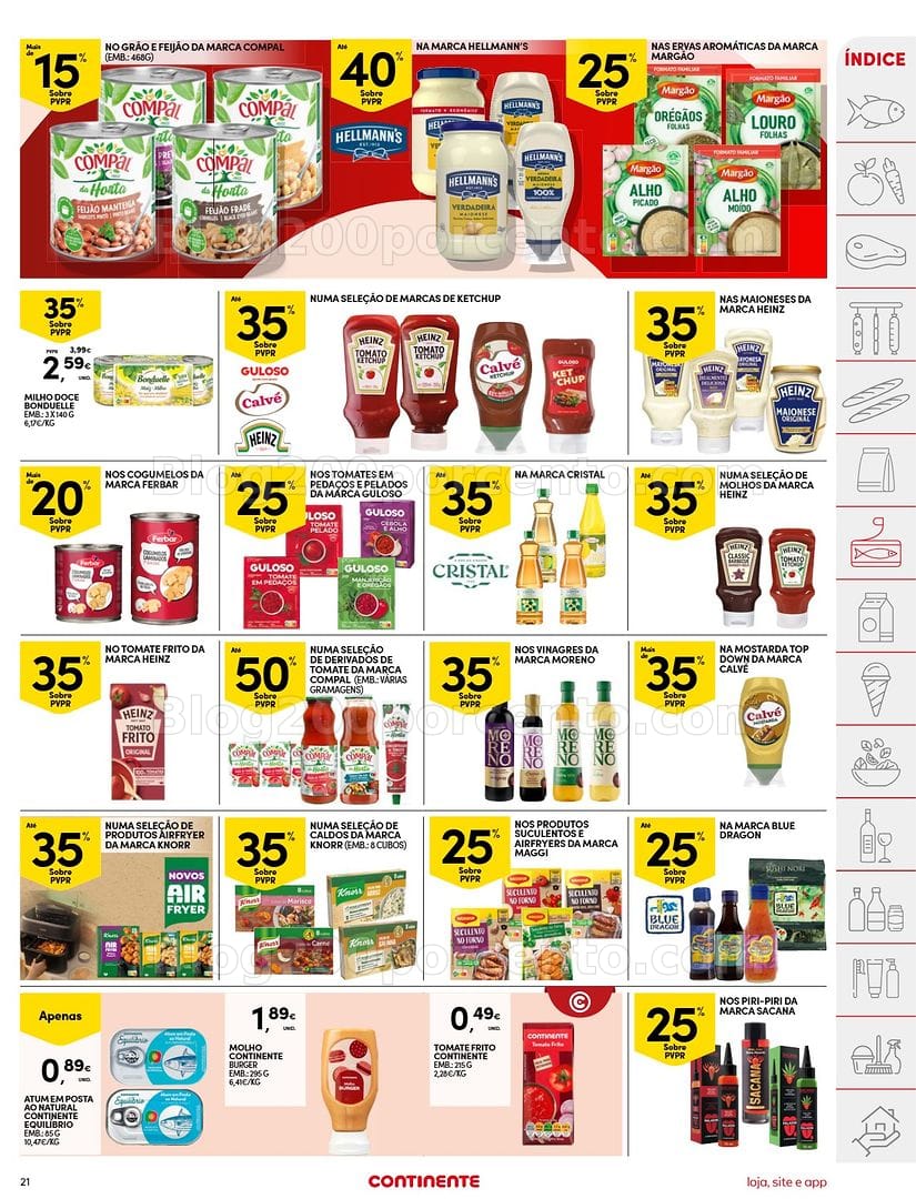 Antevisão Folheto CONTINENTE Promoções de 14 a 20 julho - Edição Digital