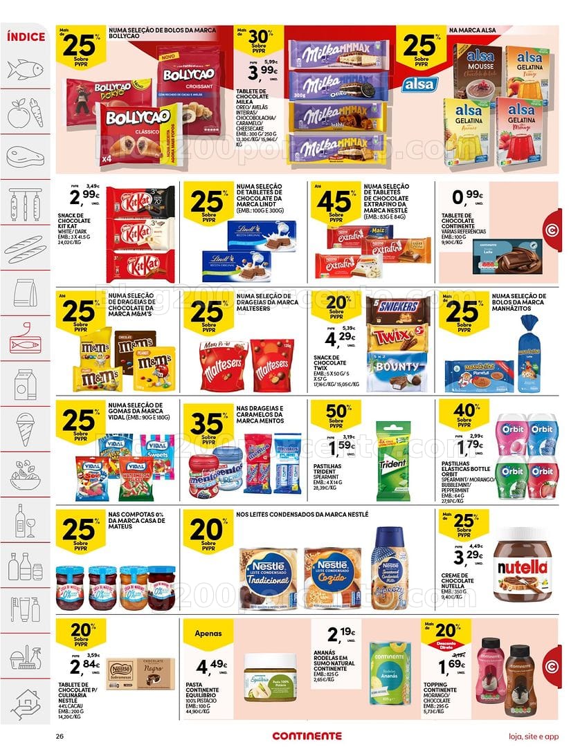 Antevisão Folheto CONTINENTE Promoções de 14 a 20 julho - Edição Digital