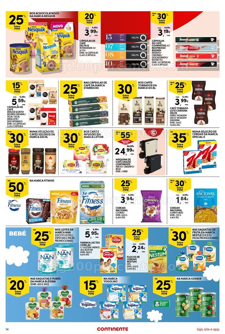 Antevisão Folheto CONTINENTE Bom Dia Promoções de 14 a 20 julho