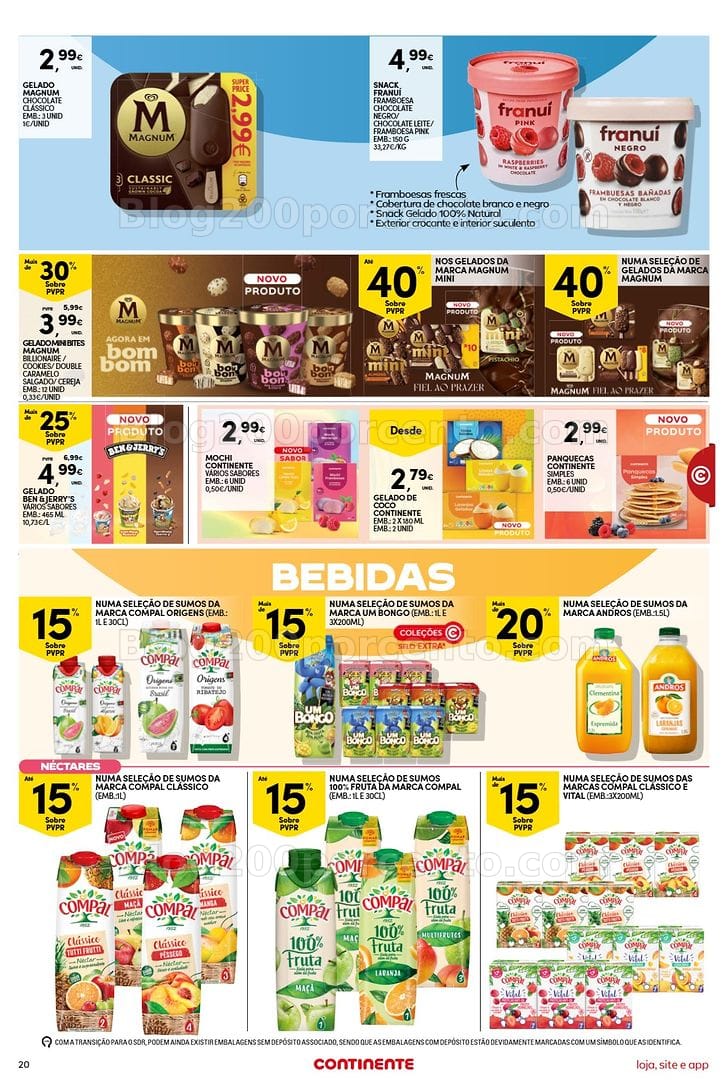 Antevisão Folheto CONTINENTE Bom Dia Promoções de 14 a 20 julho