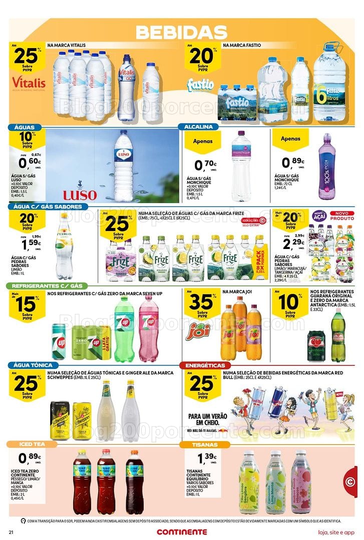 Antevisão Folheto CONTINENTE Bom Dia Promoções de 14 a 20 julho