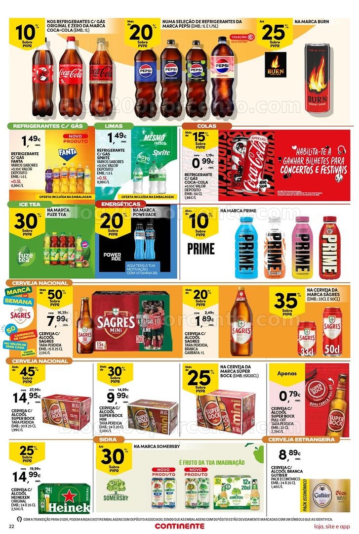 Antevisão Folheto CONTINENTE Bom Dia Promoções de 14 a 20 julho
