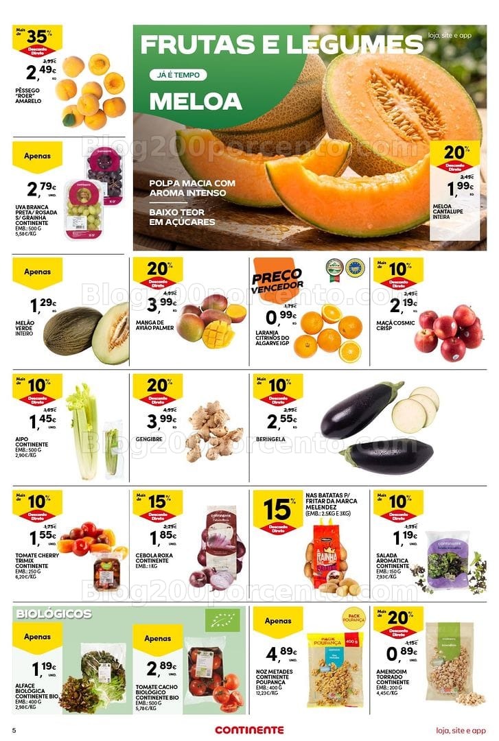 Antevisão Folheto CONTINENTE Bom Dia Promoções de 14 a 20 julho