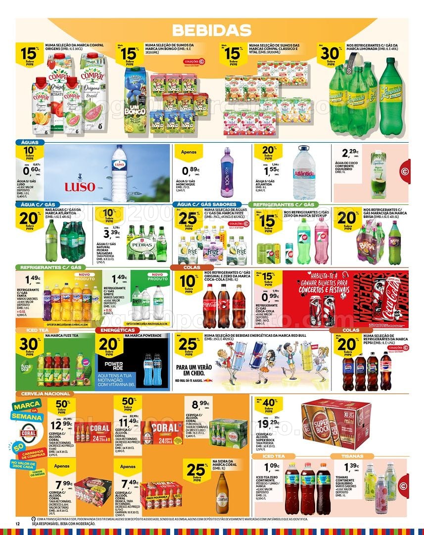Antevisão Folheto CONTINENTE Madeira Promoções de 14 a 20 julho