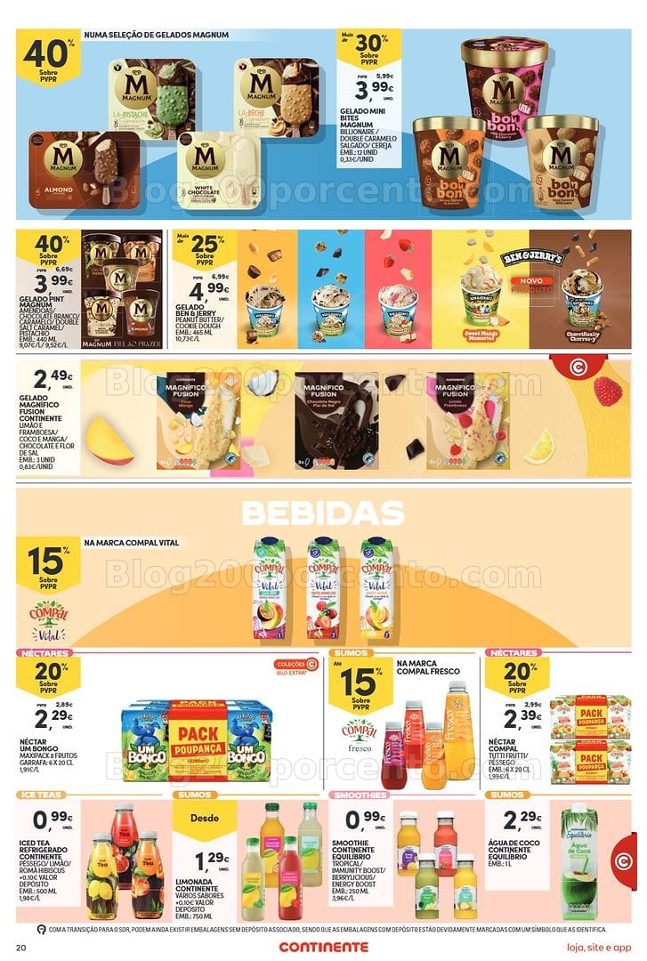 Antevisão Folheto CONTINENTE Bom Dia Promoções de 21 a 27 julho