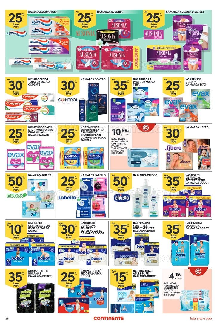 Antevisão Folheto CONTINENTE Bom Dia Promoções de 21 a 27 julho