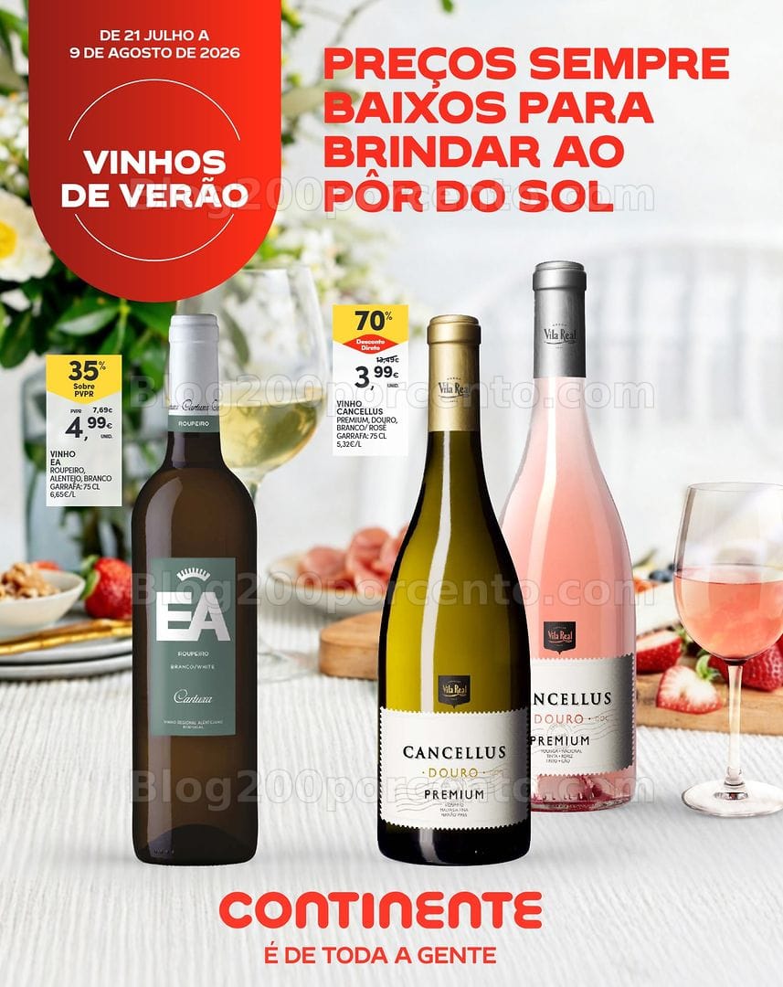 Antevisão Folheto CONTINENTE Madeira Promoções de 21 a 27 julho