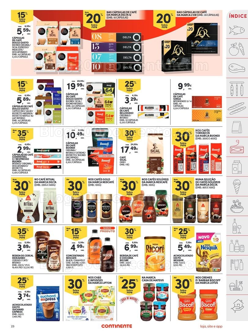 Antevisão Folheto CONTINENTE Promoções de 21 a 27 julho - Edição Digital