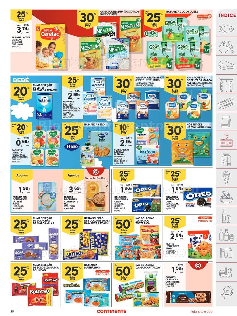Antevisão Folheto CONTINENTE Promoções de 21 a 27 julho - Edição Digital