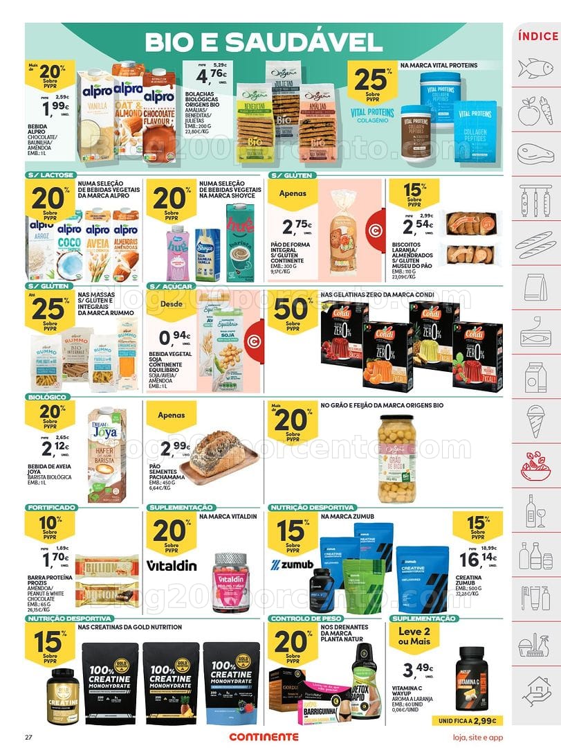 Antevisão Folheto CONTINENTE Promoções de 21 a 27 julho - Edição Digital