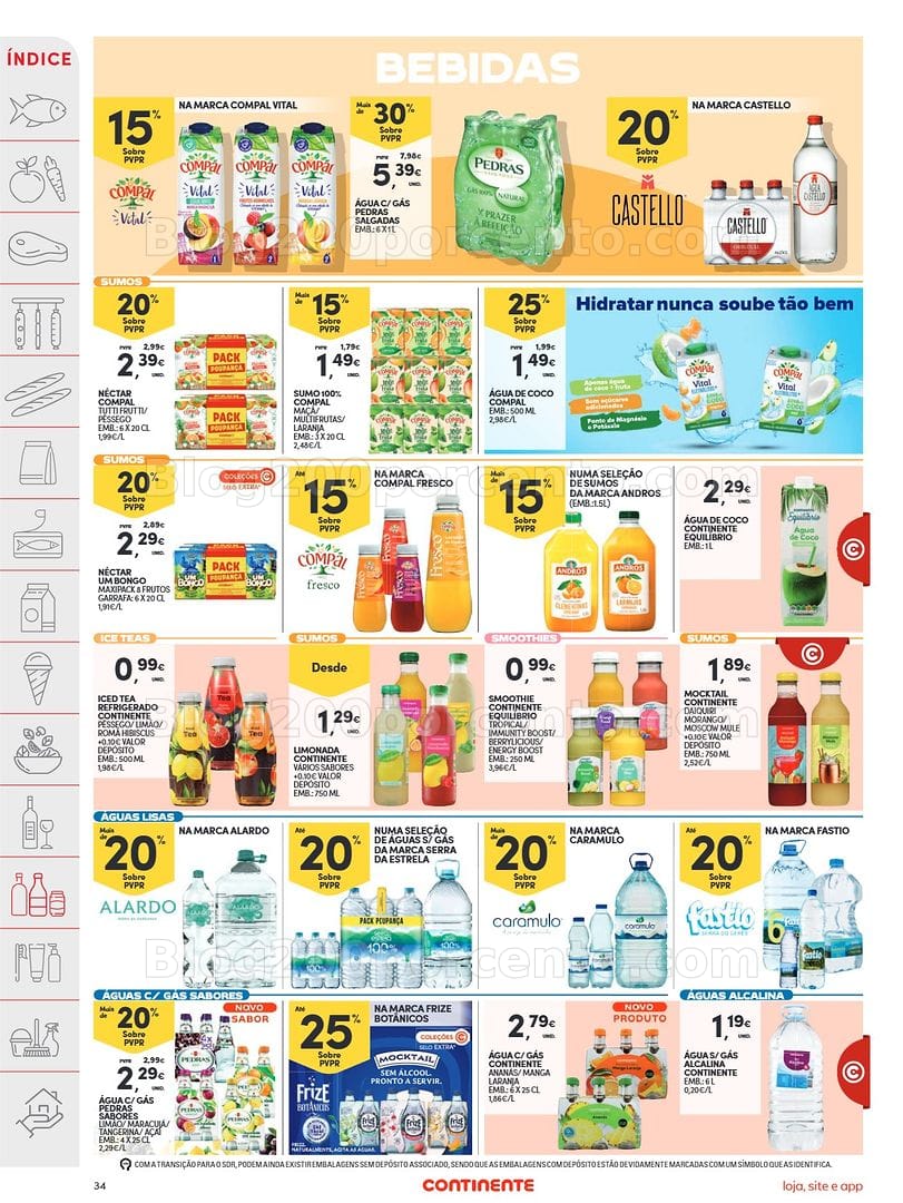 Antevisão Folheto CONTINENTE Promoções de 21 a 27 julho - Edição Digital
