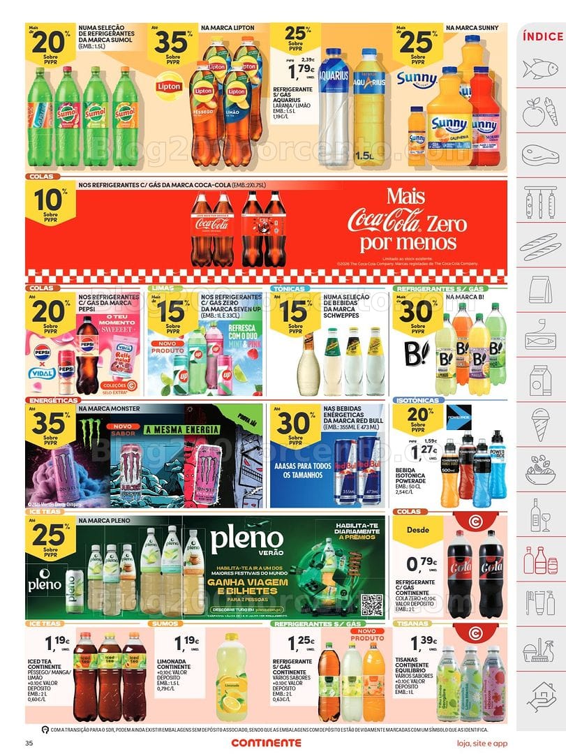 Antevisão Folheto CONTINENTE Promoções de 21 a 27 julho - Edição Digital